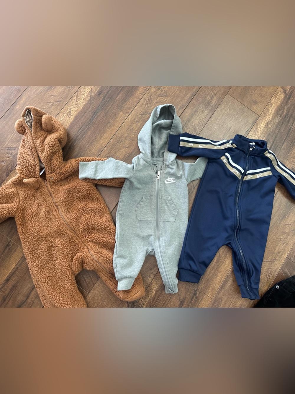Nike and Carter's Baby Romper Bundle